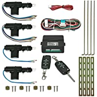 Kit de cierre centralizado universal para coche con 2 mandos a distancia 7104-2